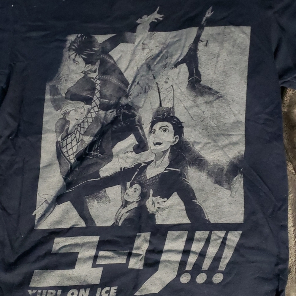 Yuri on Ice graphic tee